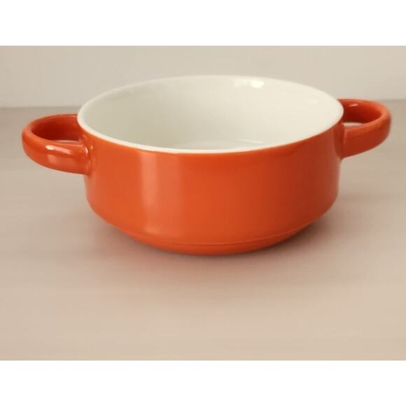 Set of 5 Sweese Porcelain Stackable Minimalist Multipurpose Bowls with Handles - Picture 5 of 16